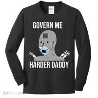 Govern Me Harder Daddy Kids Long Sleeve Shirt thumb 0
