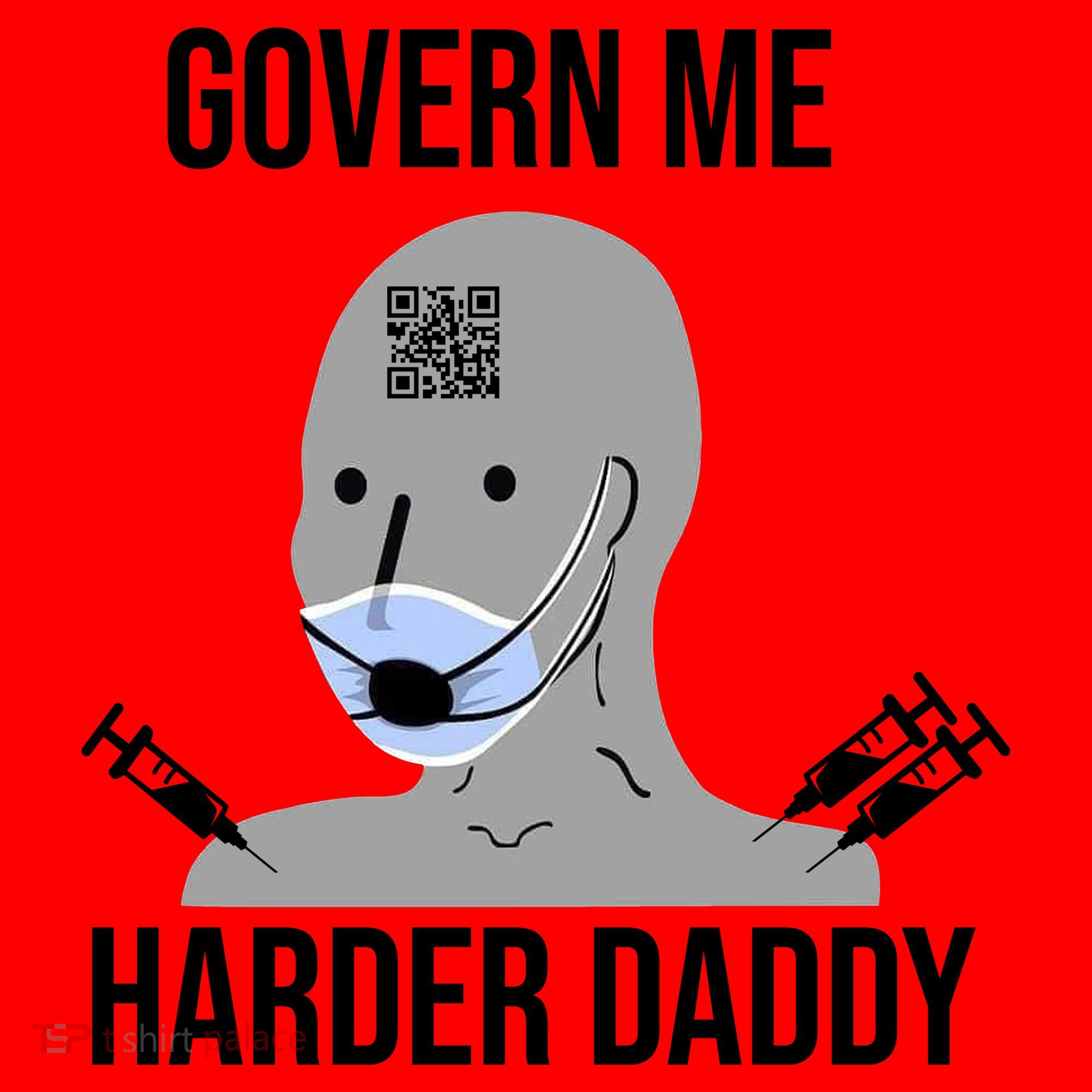 Govern Me Harder Daddy Santa Hat