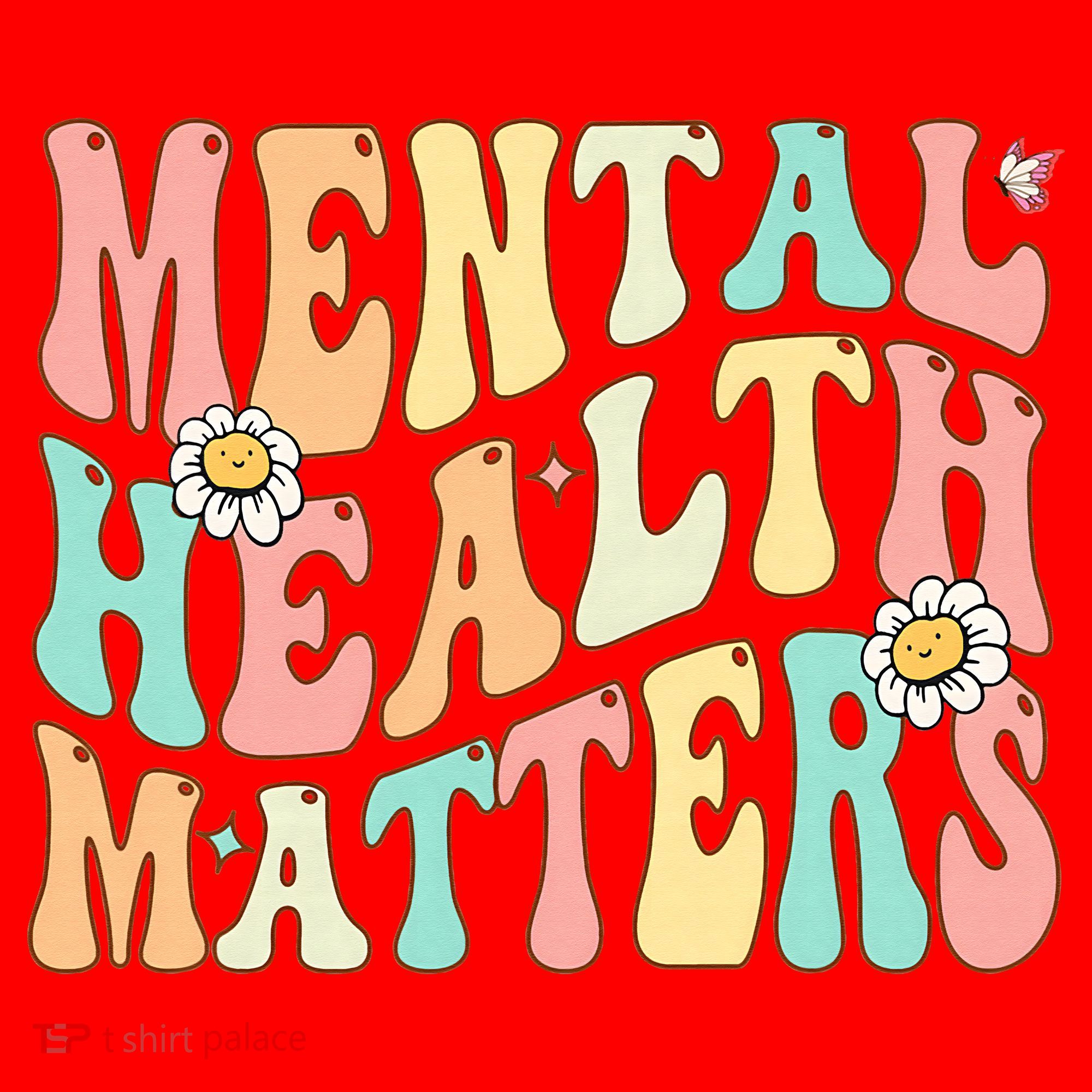 Groovy Mental Health Matters Human Brain Illness Awareness Santa Hat