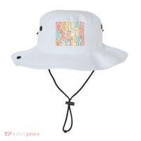 Groovy Mental Health Matters Human Brain Illness Awareness Bucket Hat thumb 0