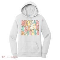 Groovy Mental Health Matters Human Brain Illness Awareness Women's Hoodie thumb 0