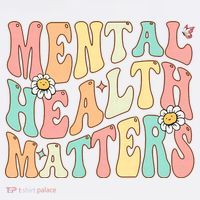 Groovy Mental Health Matters Human Brain Illness Awareness Women's Hoodie thumb 2