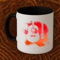 Guitar Musical Instrument Bassist Guitarist Great Gift Coffee Mug thumb 2