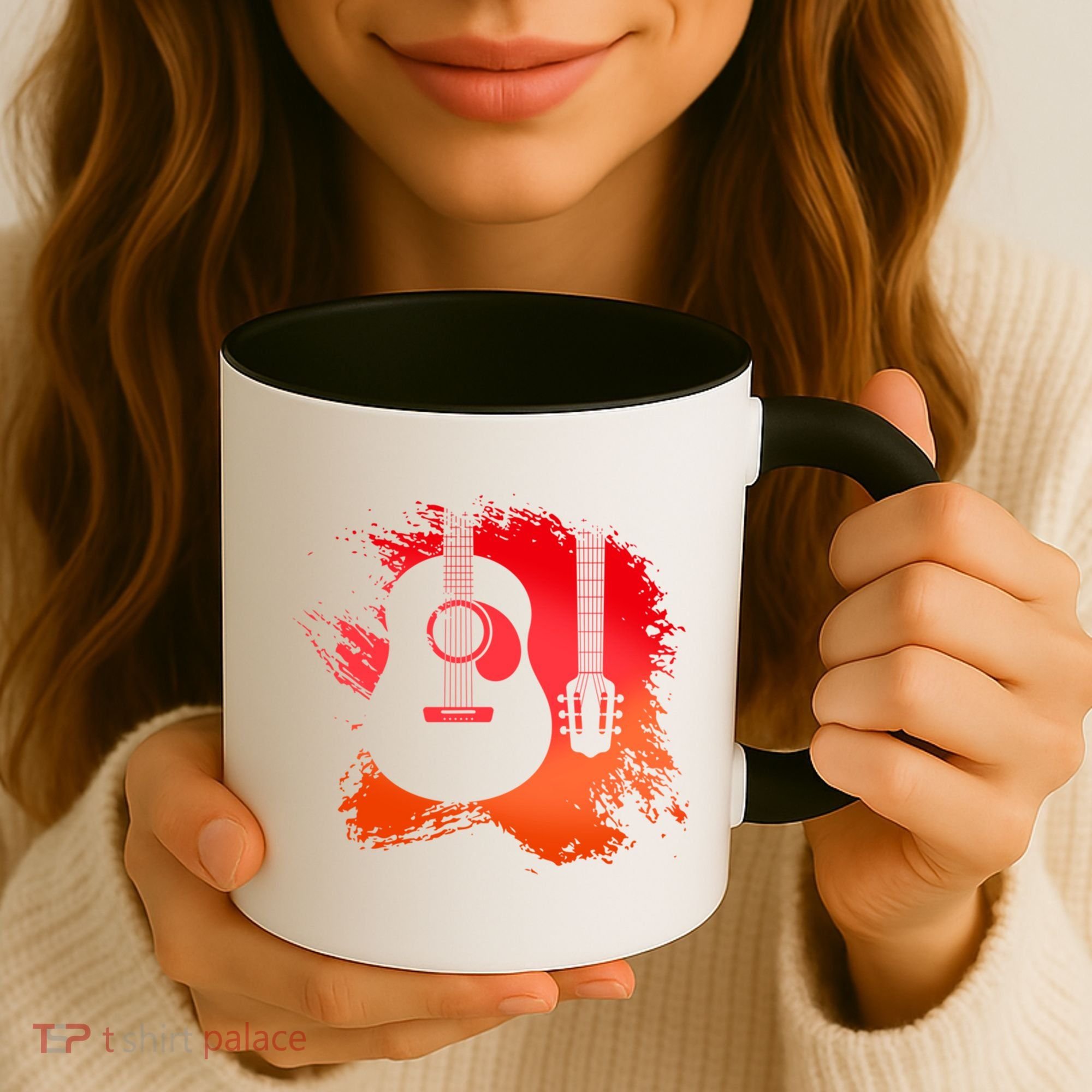 Guitar Musical Instrument Bassist Guitarist Great Gift Coffee Mug