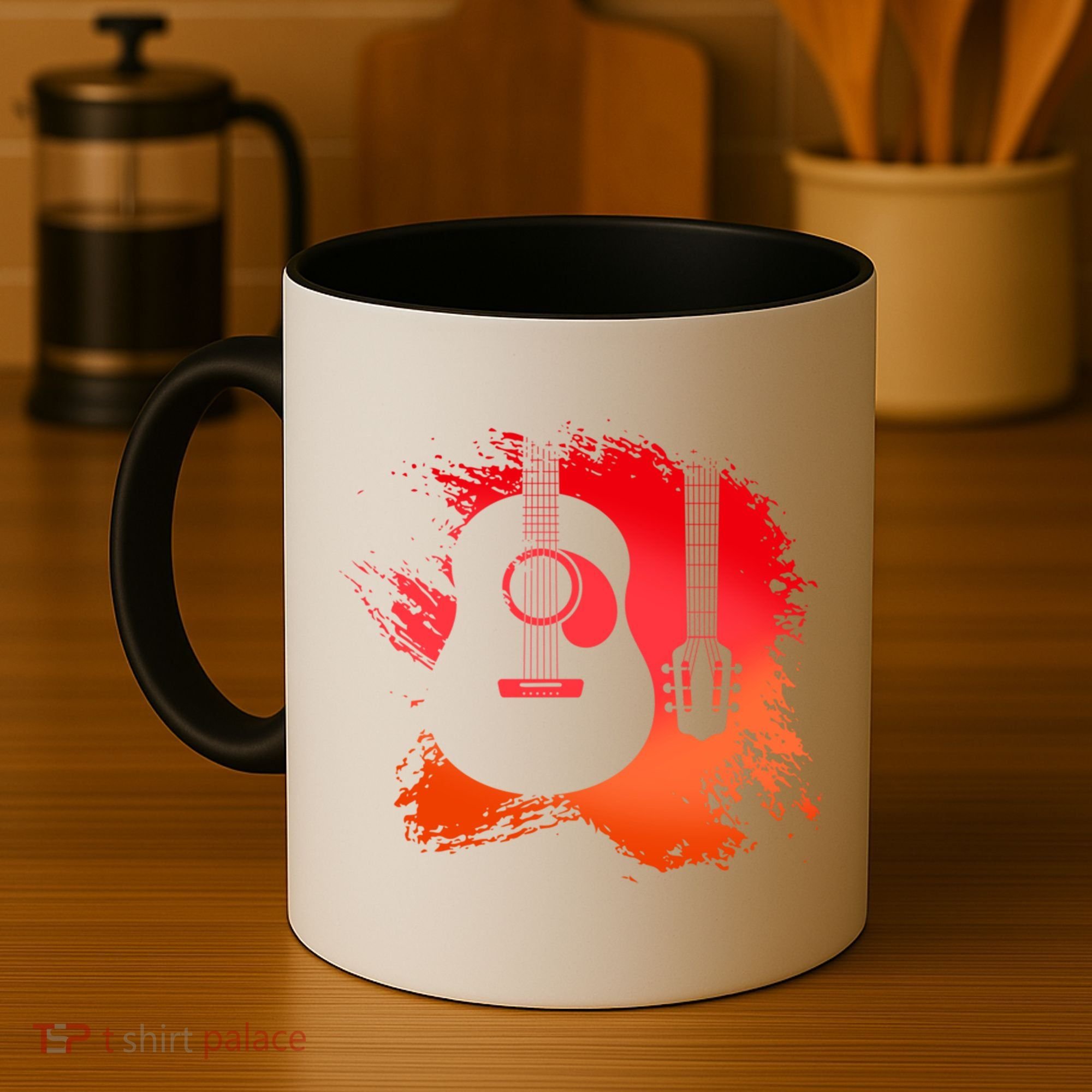 Guitar Musical Instrument Bassist Guitarist Great Gift Coffee Mug