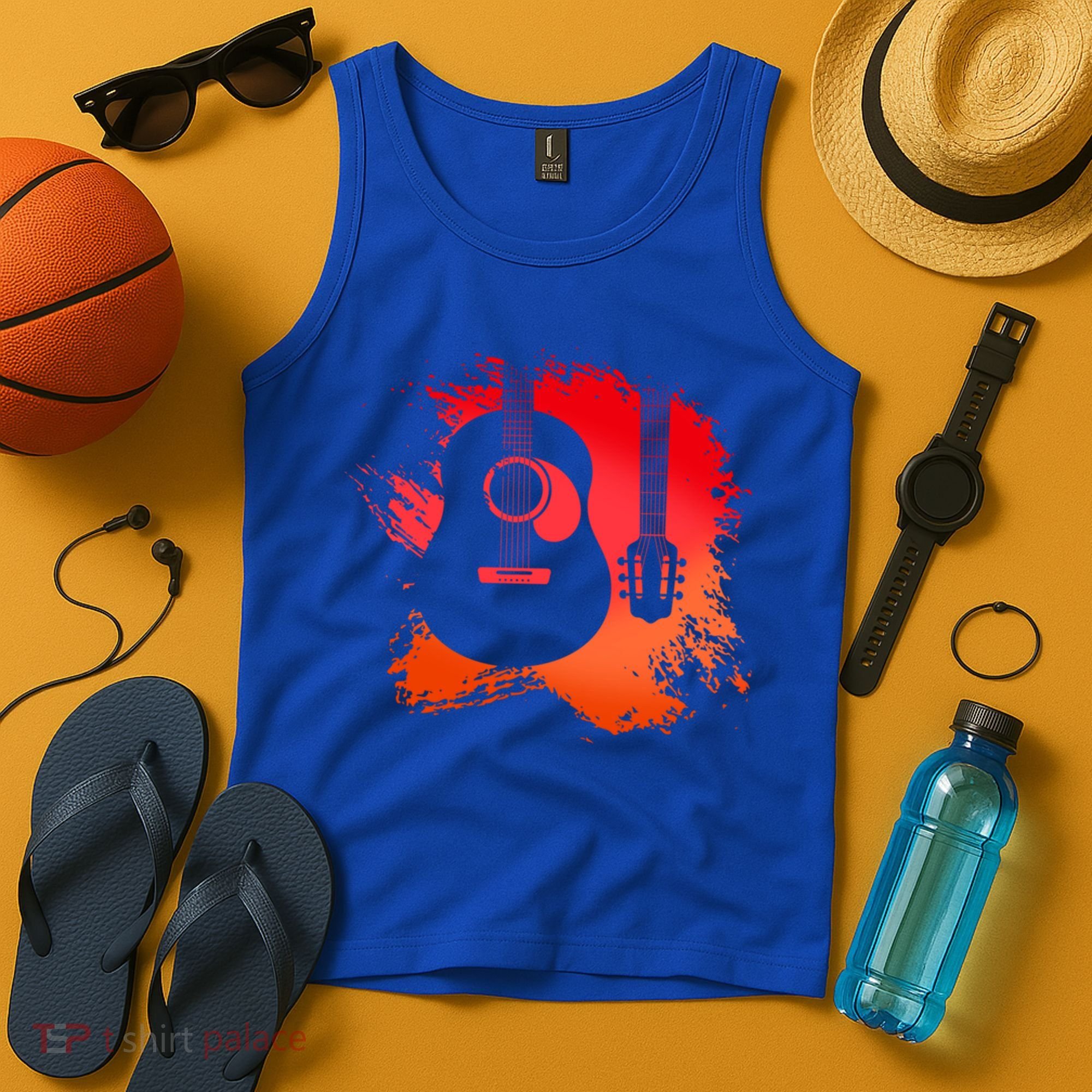 Guitar Musical Instrument Bassist Guitarist Great Gift Tank Top