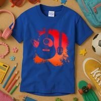 Guitar Musical Instrument Bassist Guitarist Great Gift Kids T-Shirt thumb 3