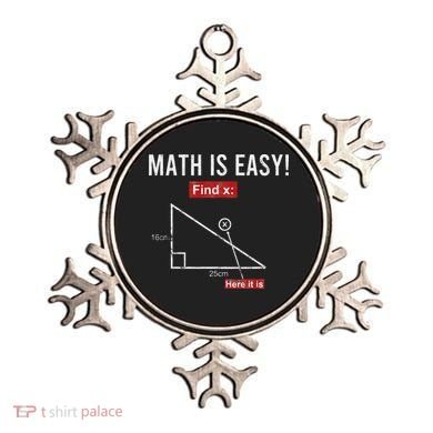 Geometry Math Is Easy Find X Here It Is Triangle Ornament