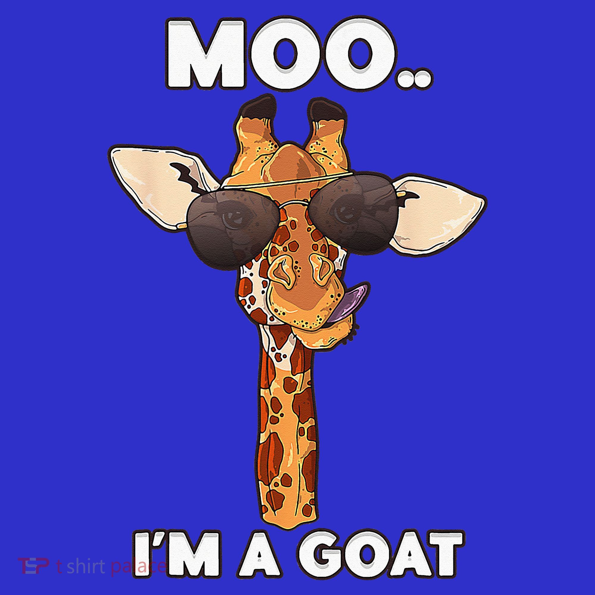Giraffe Moo Im A Goat Farm Zoo Animal Giraffe Lover Visor
