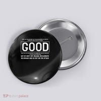GOOD Motivational Jocko Quote Button thumb 0