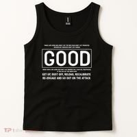 GOOD Motivational Jocko Quote Tank Top thumb 2