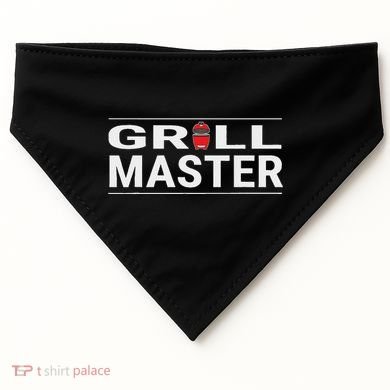 Grill Master Kamado Style Bbq Barbecue Pitmaster USA-Made Doggie Bandana