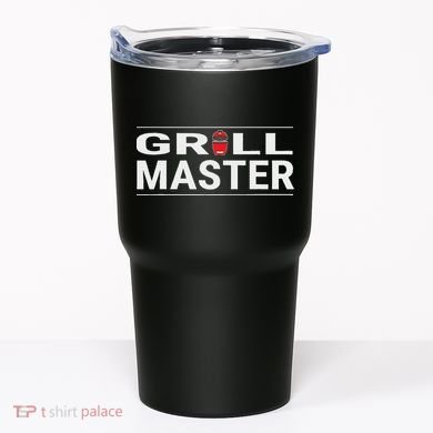 Grill Master Kamado Style Bbq Barbecue Pitmaster Tumbler