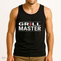 Grill Master Kamado Style Bbq Barbecue Pitmaster Tank Top thumb 3