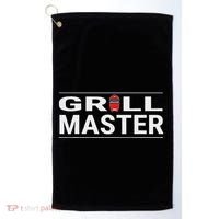Grill Master Kamado Style Bbq Barbecue Pitmaster Golf Towel thumb 0