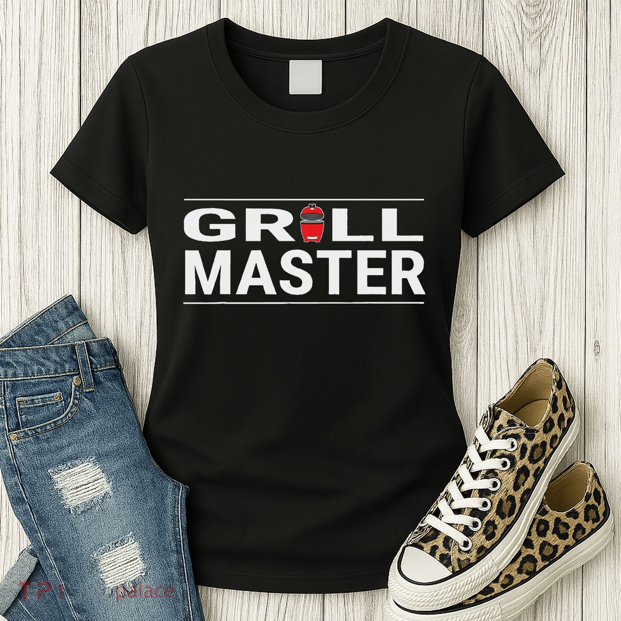 Grill Master Kamado Style Bbq Barbecue Pitmaster Women's T-Shirt