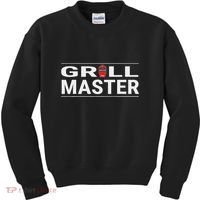 Grill Master Kamado Style Bbq Barbecue Pitmaster Kids Sweatshirt thumb 0