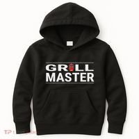 Grill Master Kamado Style Bbq Barbecue Pitmaster Kids Hoodie thumb 0
