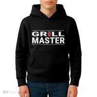 Grill Master Kamado Style Bbq Barbecue Pitmaster Kids Hoodie thumb 4