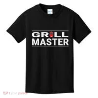 Grill Master Kamado Style Bbq Barbecue Pitmaster Kids T-Shirt thumb 0