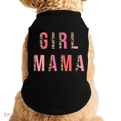 Girl Mama Leopard Doggie Tank
