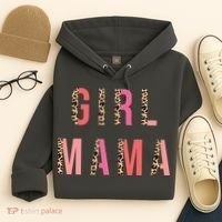 Girl Mama Leopard Hoodie thumb 4