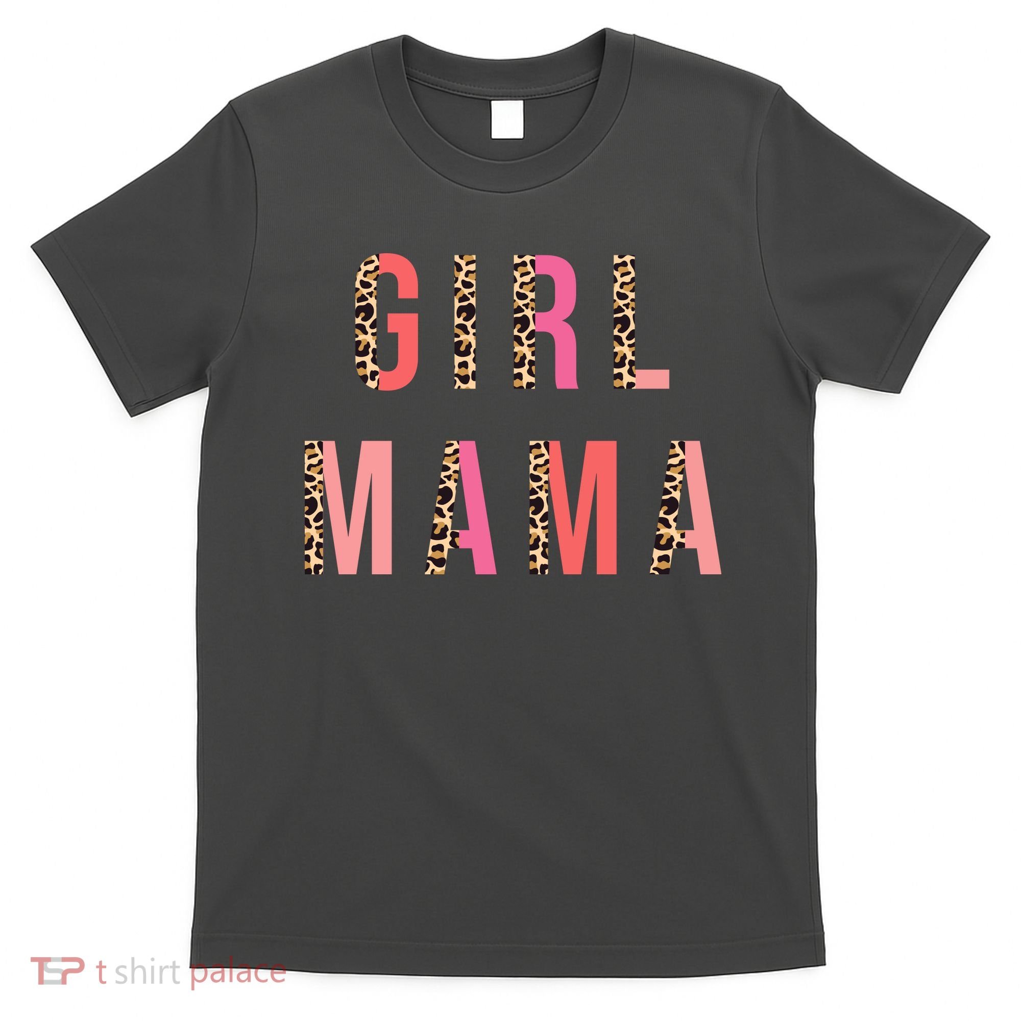 Girl Mama Leopard T-Shirt