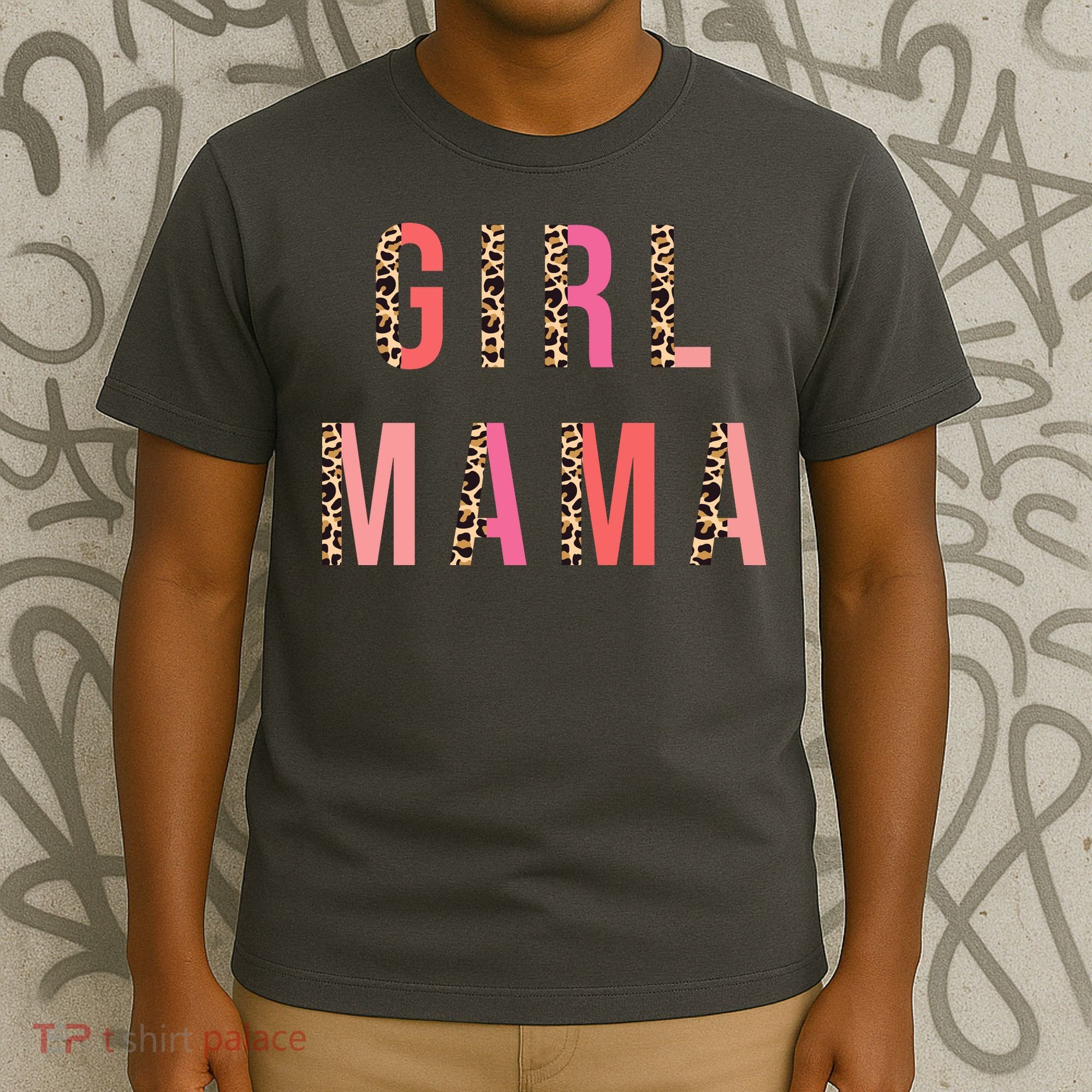Girl Mama Leopard T-Shirt
