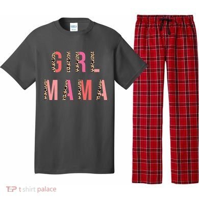 Girl Mama Leopard Pajama Set