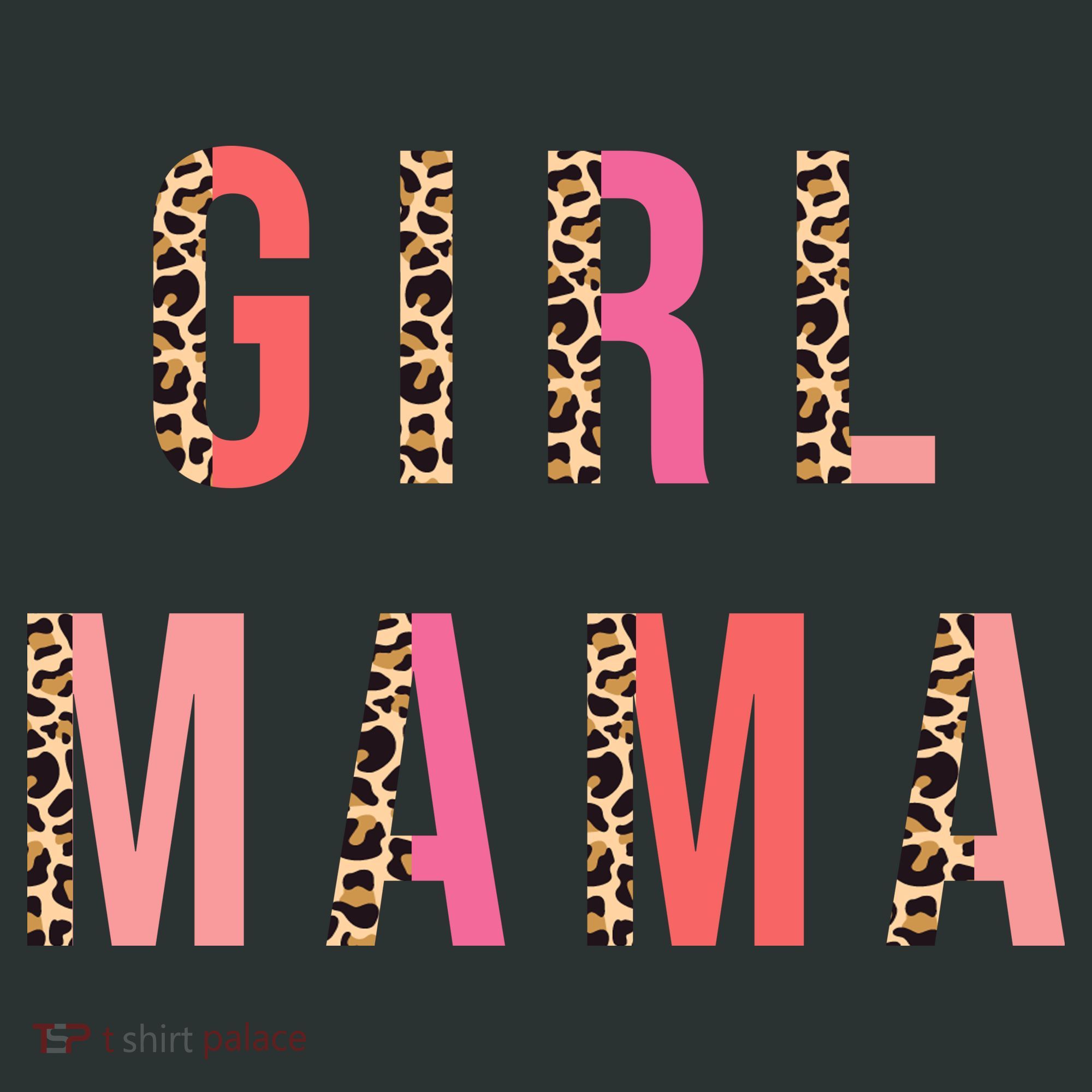 Girl Mama Leopard Kids Hoodie