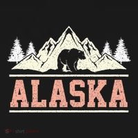 Glacier Mountain Landscape Alaskan Bear Wildlife Alaska Pajama Set thumb 2