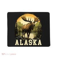 Glacier Mountain Landscape Alaskan Wildlife Alaska Moose Mousepad thumb 0