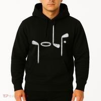Golf Minimalist Logo Women Golf Fan Golfer Hoodie thumb 2