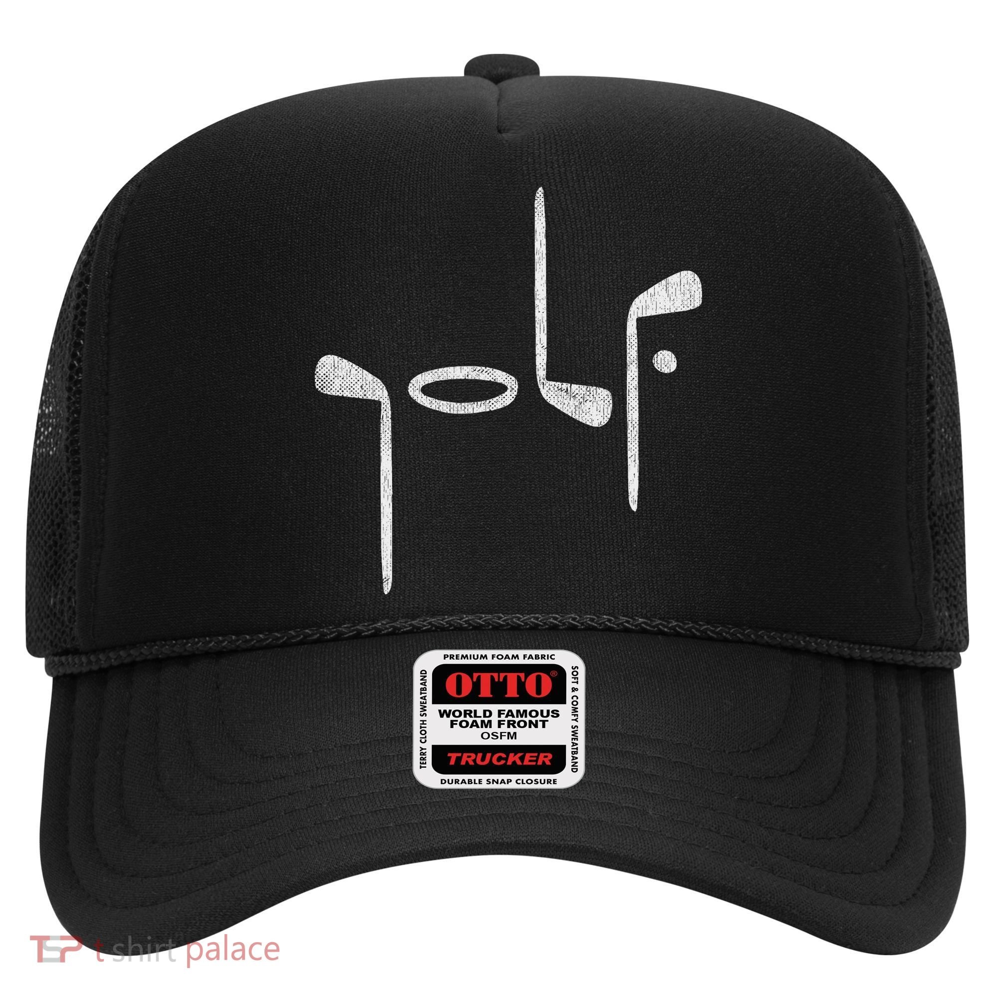 Golf Minimalist Logo Women Golf Fan Golfer Hat