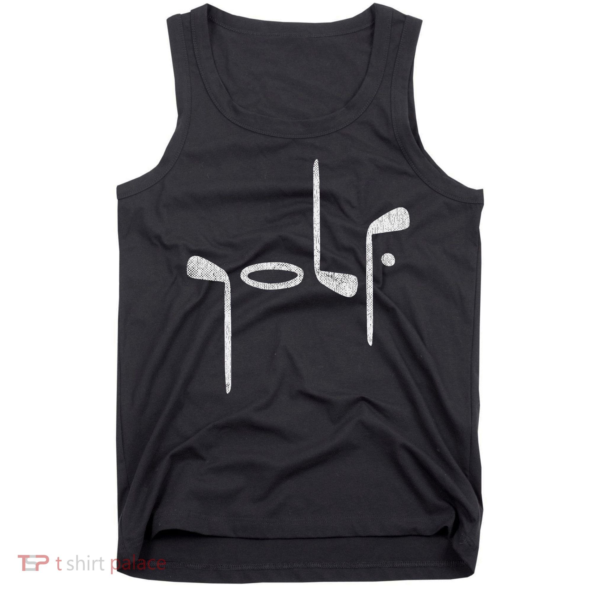 Golf Minimalist Logo Women Golf Fan Golfer Tank Top