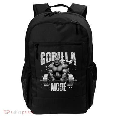 Gorilla Mode Lifting Weights Gym Workout Beast Motivation Meaningful Gift Backpack