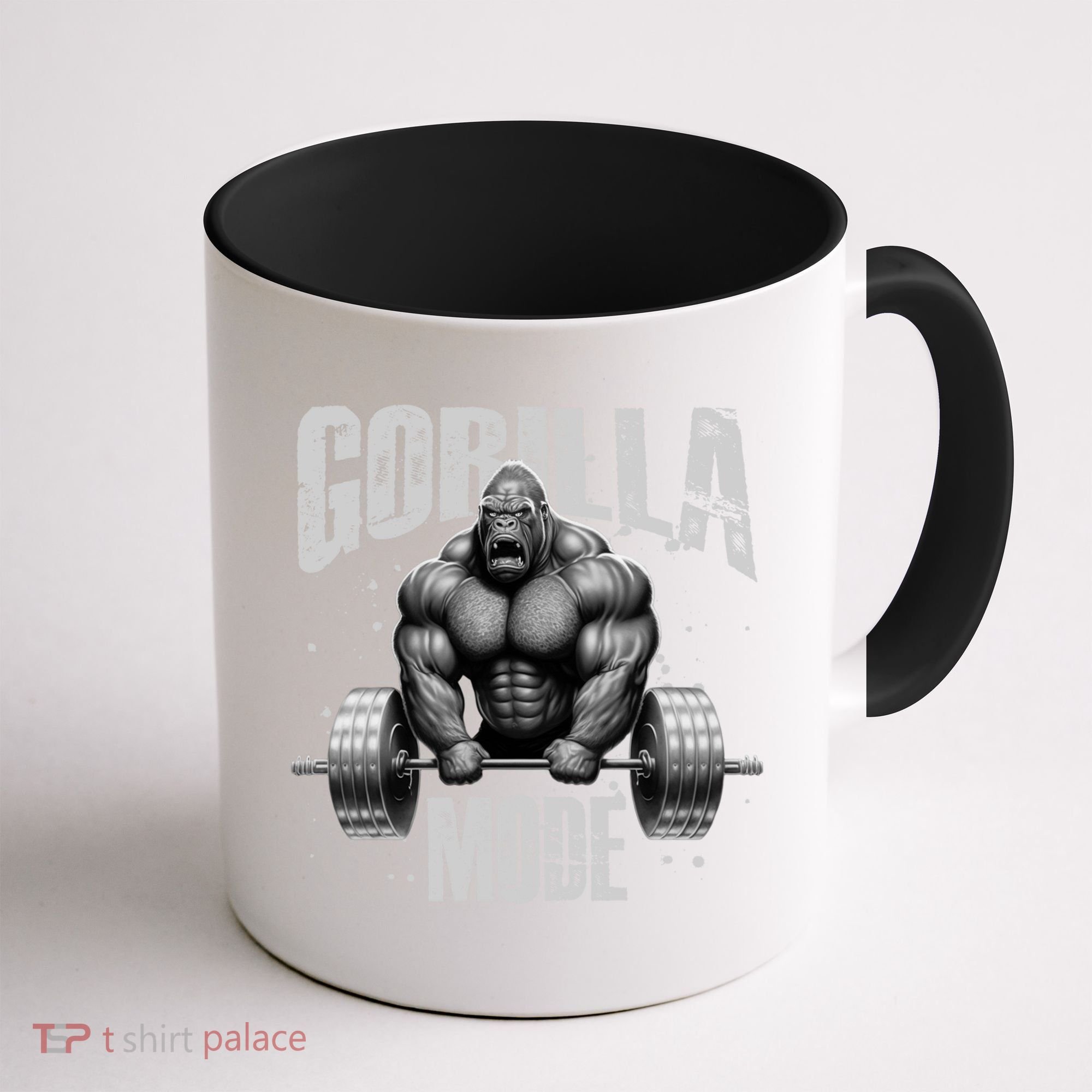 Gorilla Mode Lifting Weights Gym Workout Beast Motivation Meaningful Gift Coffee Mug