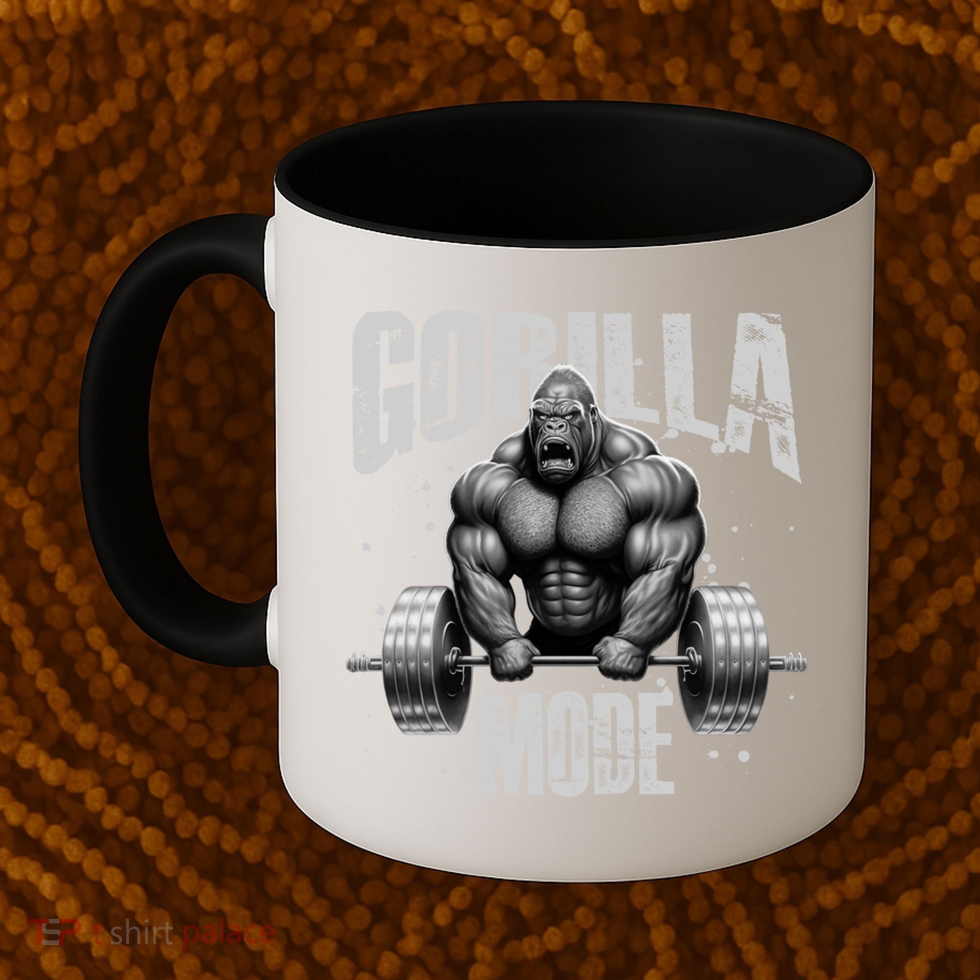 Gorilla Mode Lifting Weights Gym Workout Beast Motivation Meaningful Gift Coffee Mug