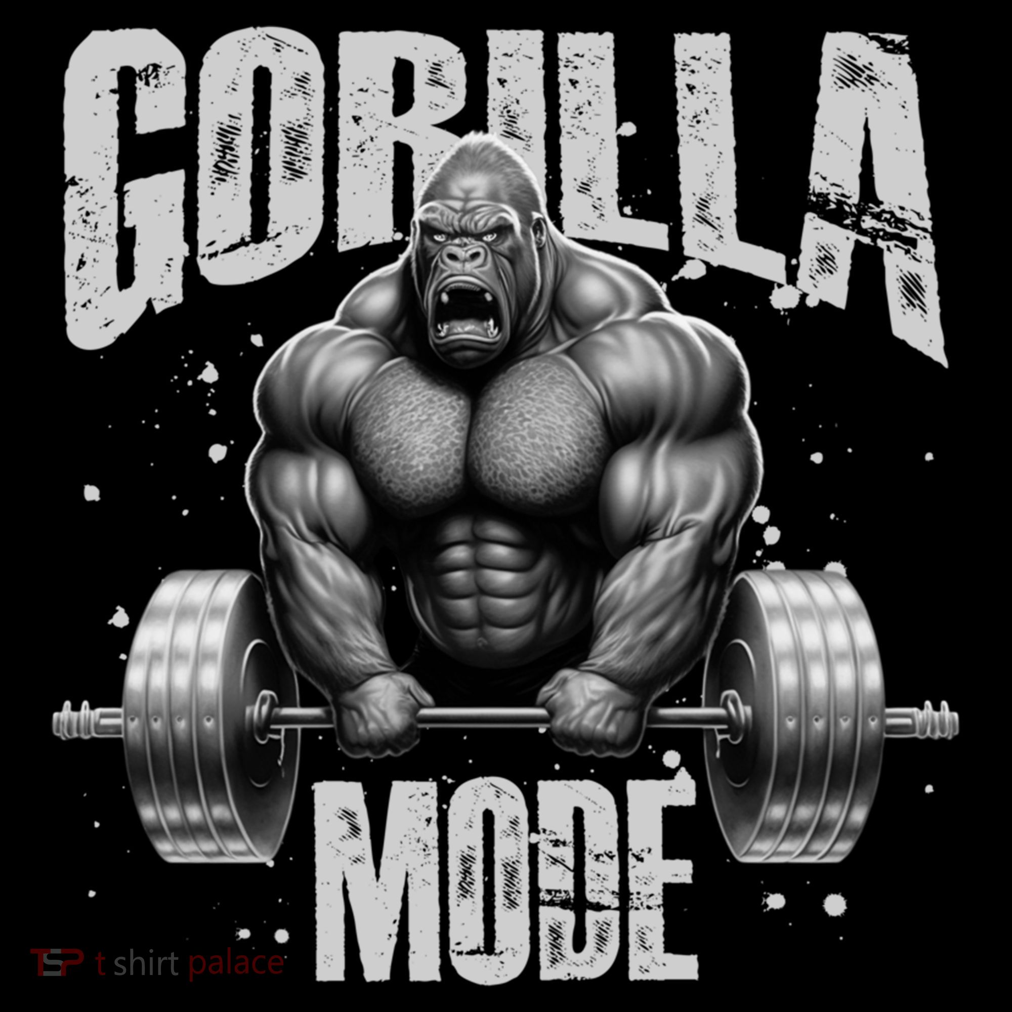 Gorilla Mode Lifting Weights Gym Workout Beast Motivation Meaningful Gift Women's Hoodie