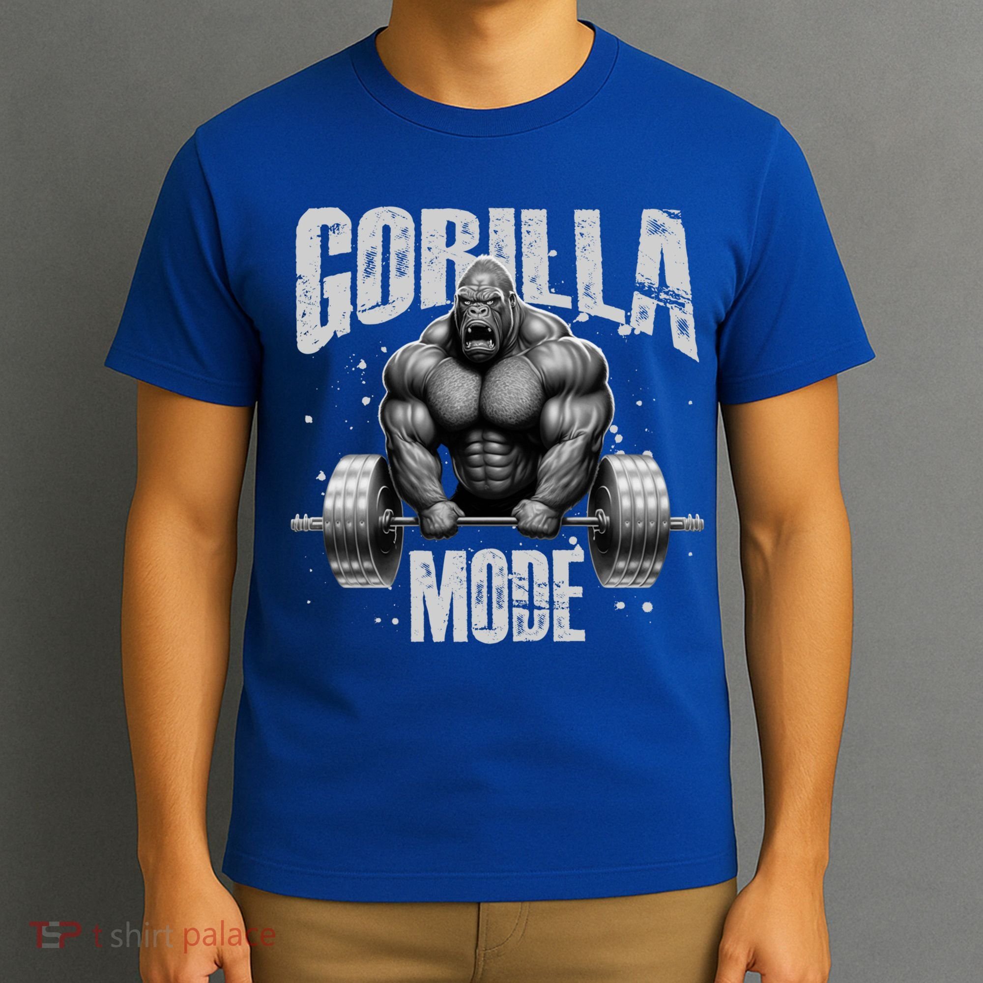 Gorilla Mode Lifting Weights Gym Workout Beast Motivation Meaningful Gift T-Shirt