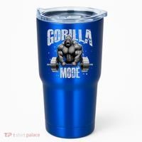 Gorilla Mode Lifting Weights Gym Workout Beast Motivation Meaningful Gift Tumbler thumb 0