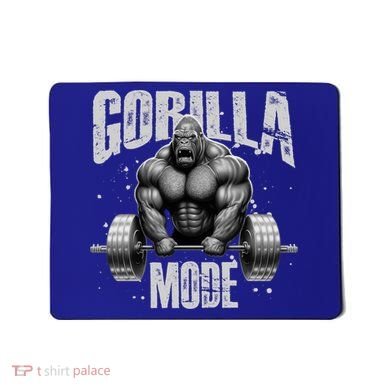 Gorilla Mode Lifting Weights Gym Workout Beast Motivation Meaningful Gift Mousepad