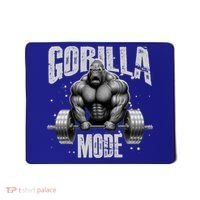 Gorilla Mode Lifting Weights Gym Workout Beast Motivation Meaningful Gift Mousepad thumb 0