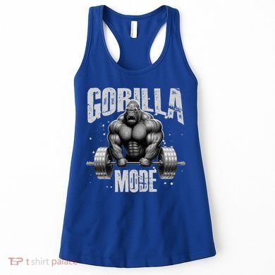 Gorilla Mode Lifting Weights Gym Workout Beast Motivation Meaningful Gift Women's Tank Top