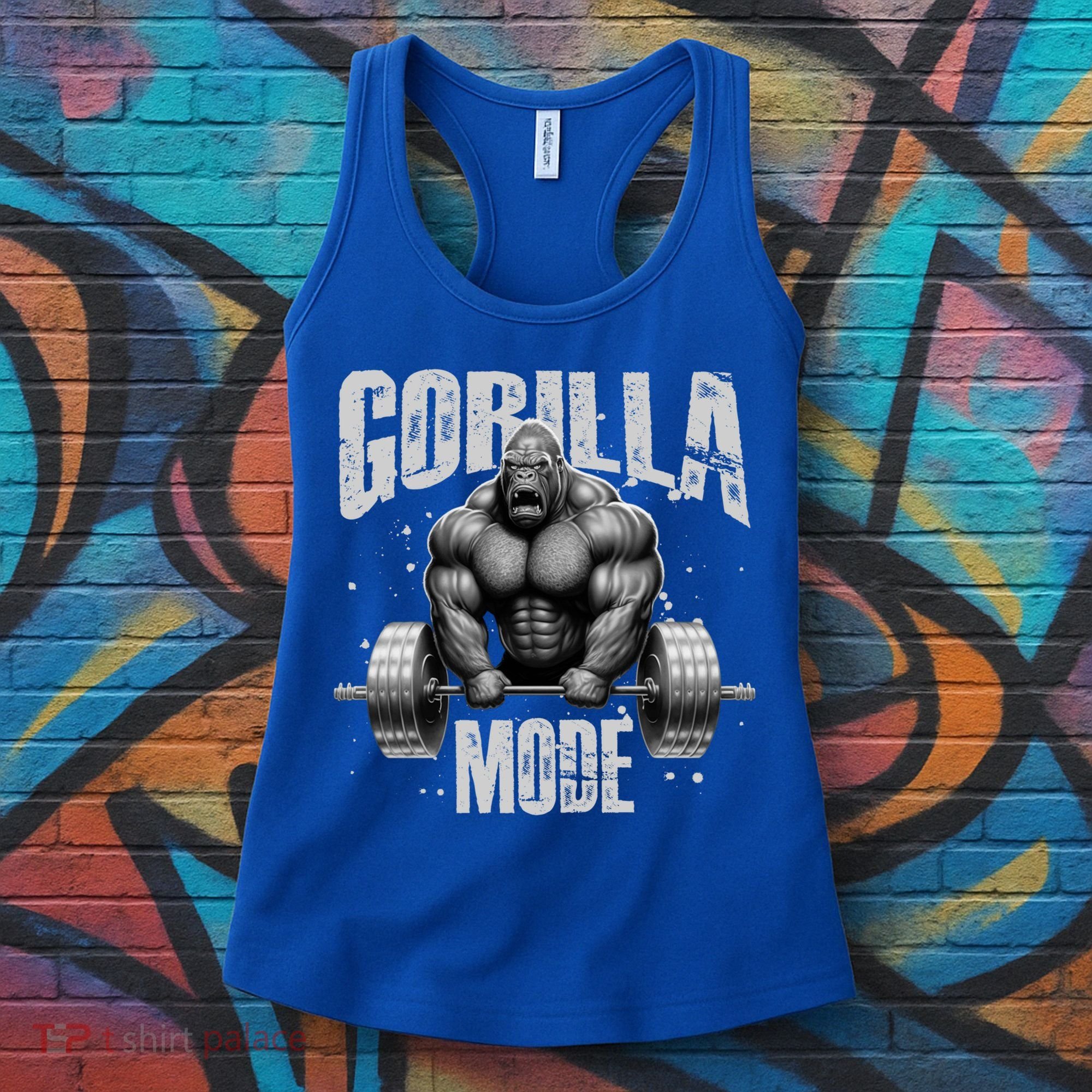 Gorilla Mode Lifting Weights Gym Workout Beast Motivation Meaningful Gift Women's Tank Top