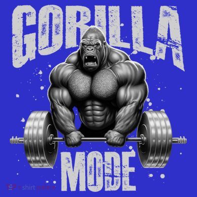 Gorilla Mode Lifting Weights Gym Workout Beast Motivation Meaningful Gift Tie-Dye Long Sleeve Shirt