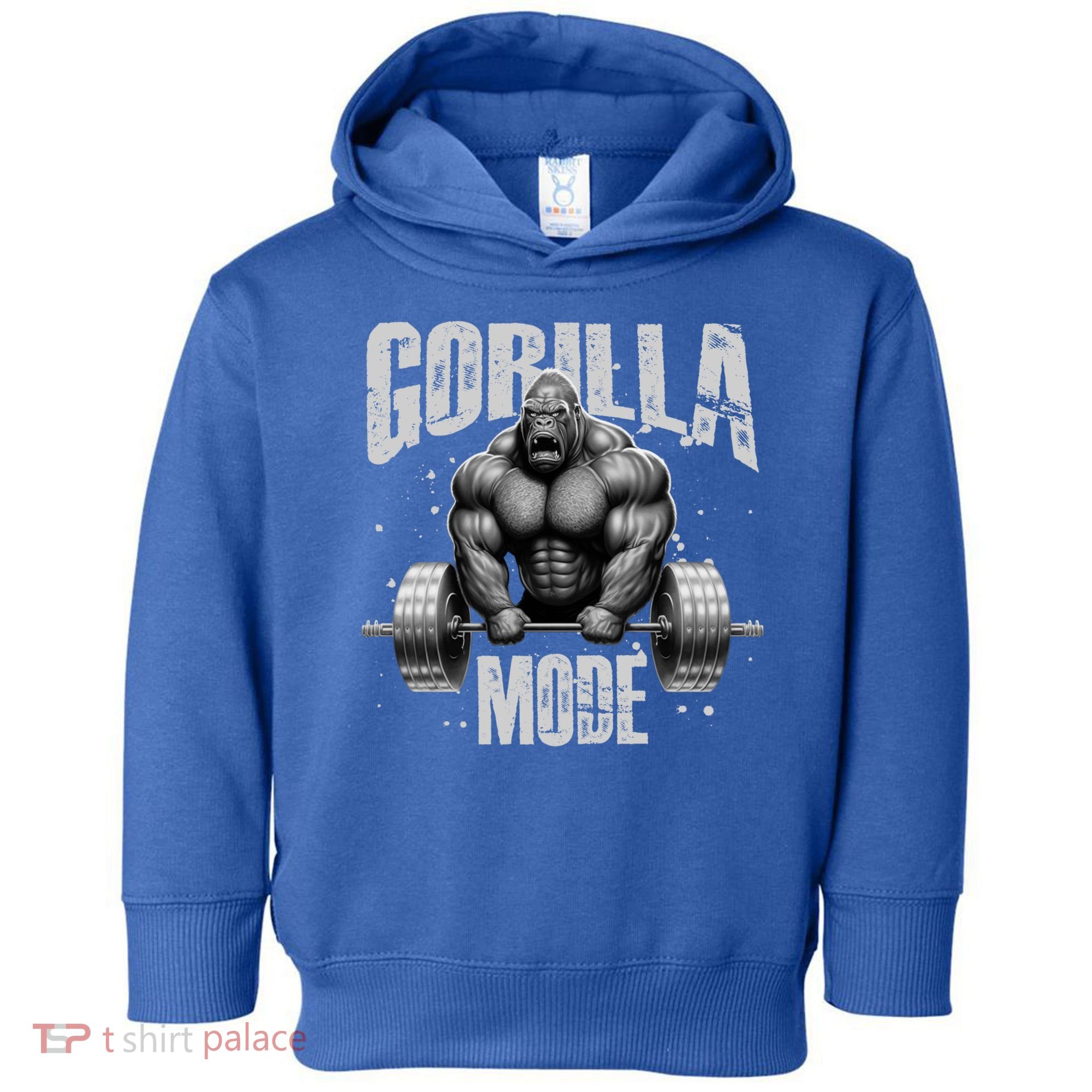 Gorilla Mode Lifting Weights Gym Workout Beast Motivation Meaningful Gift Toddler Hoodie
