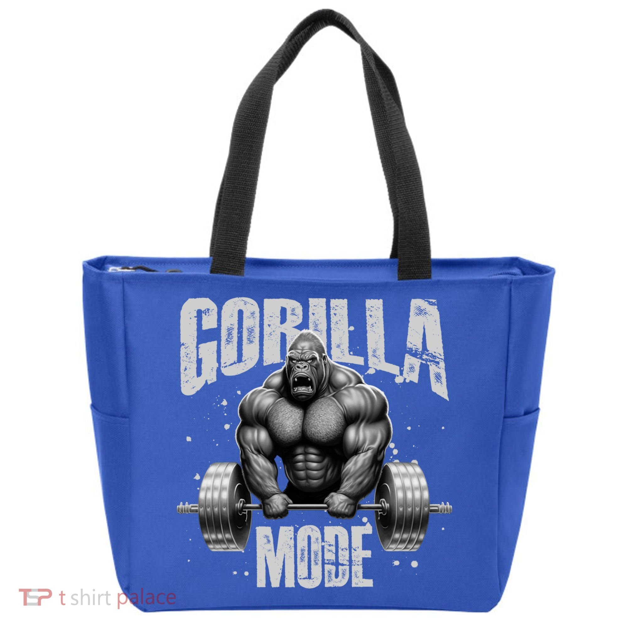 Gorilla Mode Lifting Weights Gym Workout Beast Motivation Meaningful Gift Tote Bag