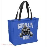 Gorilla Mode Lifting Weights Gym Workout Beast Motivation Meaningful Gift Tote Bag thumb 2