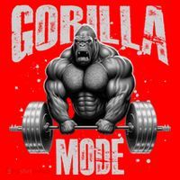 Gorilla Mode Lifting Weights Gym Workout Beast Motivation Meaningful Gift Santa Hat thumb 1